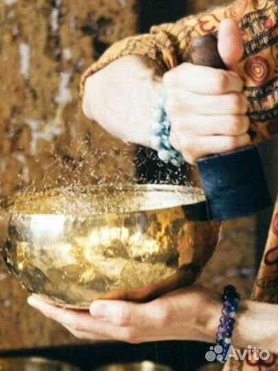 Звуковая медитация с тибетскими поющими чашами