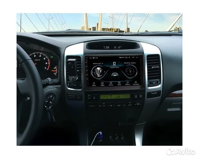 Магнитола Toyota Land Cruiser Prado 02-09