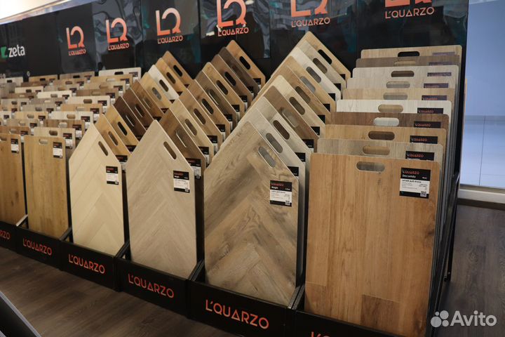 Кварвиниловая плитка / Широкий выбор