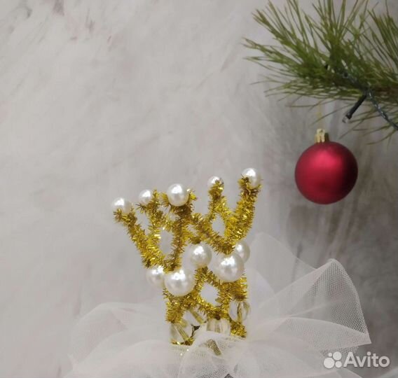 Корона-заколка