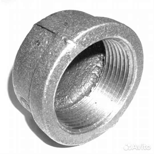 Заглушка клампового соединения. Заглушка резьбовая