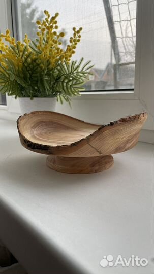 Посуда из дерева ручной работы