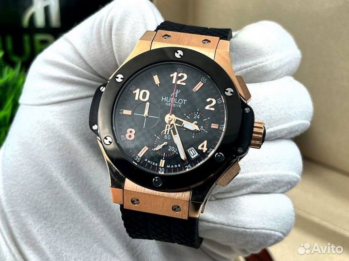 Топовые мужские наручные часы Hublot tuiga