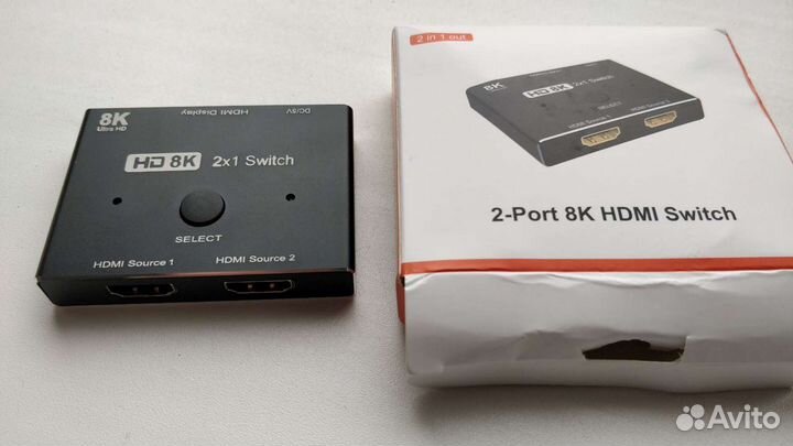 Коммутатор hdmi 2,1 сплиттер