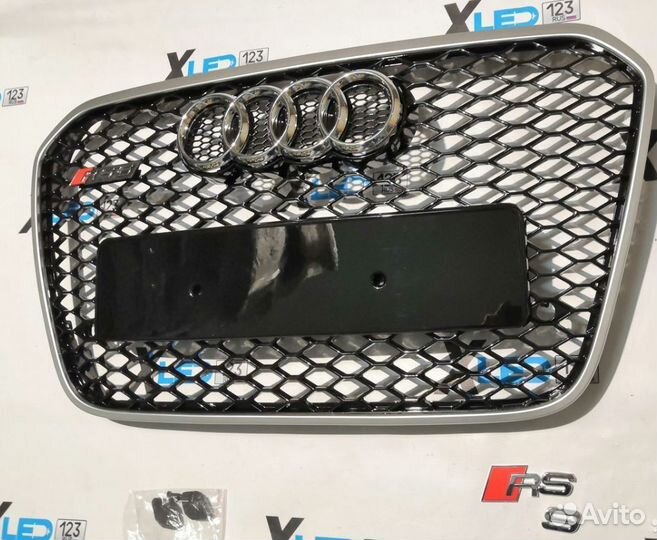 Решетка радиатора Audi A6 C7 a6c7 RS6 дорест