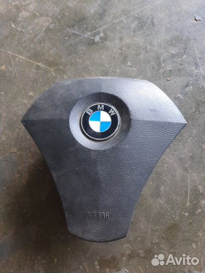 Подушка безопасности в руль Bmw 525I E60 N52B25AF