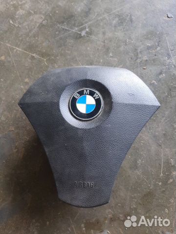 Подушка безопасности в руль Bmw 525I E60 N52B25AF