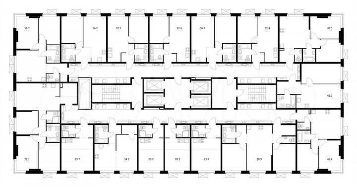 Квартира-студия, 23,8 м², 21/33 эт.