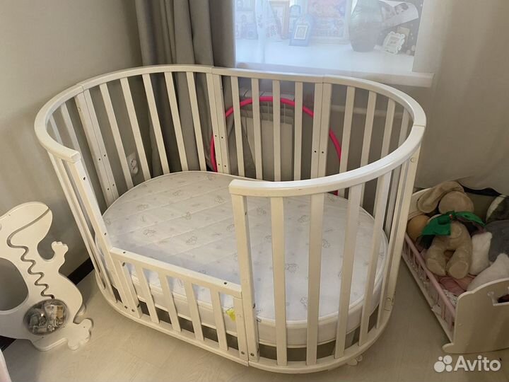 Кровать детская трасформер с маятником