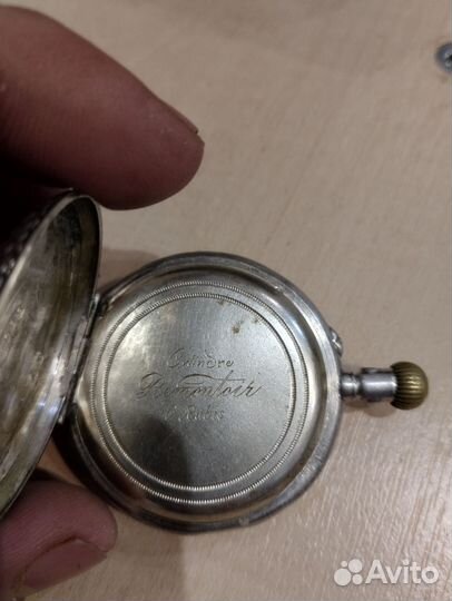 Часы карманные серебряные