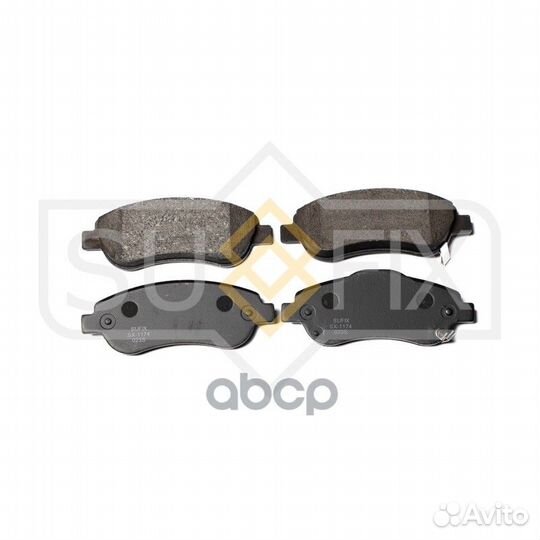 Дисковые тормозные колодки перед прав/лев S