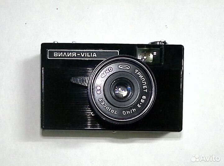 Фотоаппарат плёночный Вилия Объектив Триплет-69-3