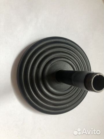 Микрофонная стойка настольная, прямая, черная