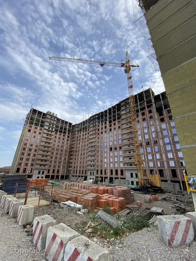 2-к. квартира, 60,7 м², 4/16 эт.