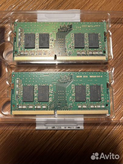 Оперативная память Samsung ddr4 16gb(2x8) so-dimm