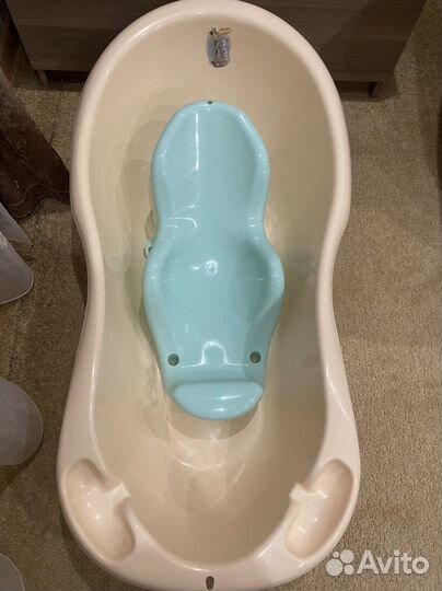 Ванночка и горка для купания