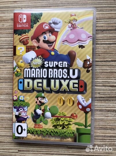 Super mario bros.u deluxe на Nintendo Switch
