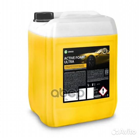 Автошампунь Active Foam Ultra 22 кг grass 11049