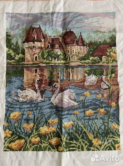 Картина вышитая крестом