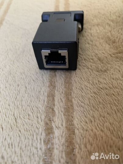 Переходник COM (serial port) порт LAN Ethernet