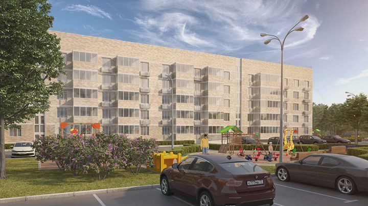 2-к. квартира, 51,1 м², 2/5 эт.