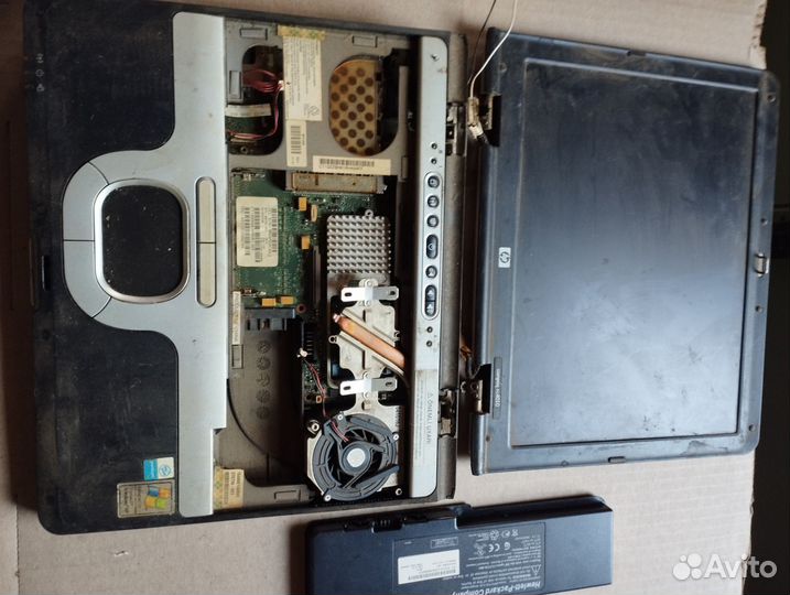 Ноутбук hp на запчасти
