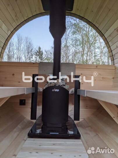 Баня круг круг с гарантией