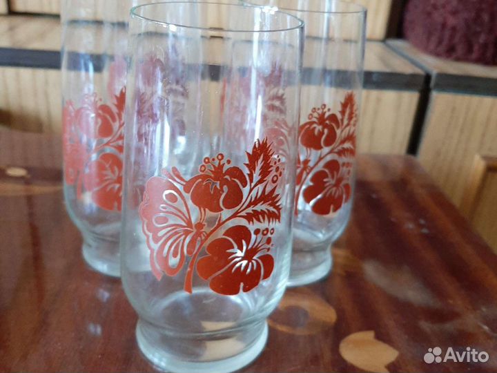 Стаканы тонкие
