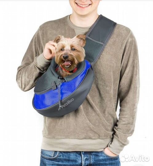 Сумка слинг переноска рюкзак для животных