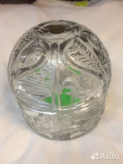 Ваза хрусталь