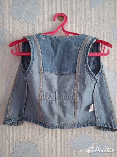 Жилет джинсовый для девочки