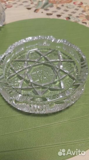 Хрустальная пепельница СССР