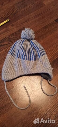 Шапка детская reima с завязками 48 размер