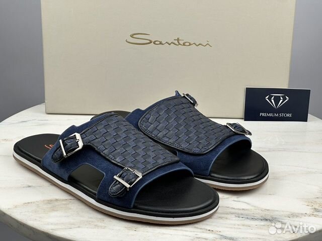 Шлепанцы Мужские Santoni