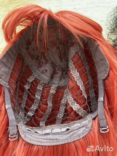 Парик рыжий/красный