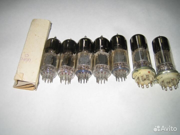 Радиолампы, Список внутри