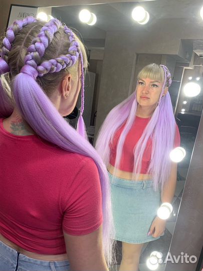 Афрокосички Брейды с канекалоном Зизи