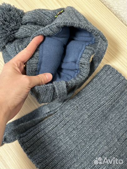 Комплект шапка + снуд детский