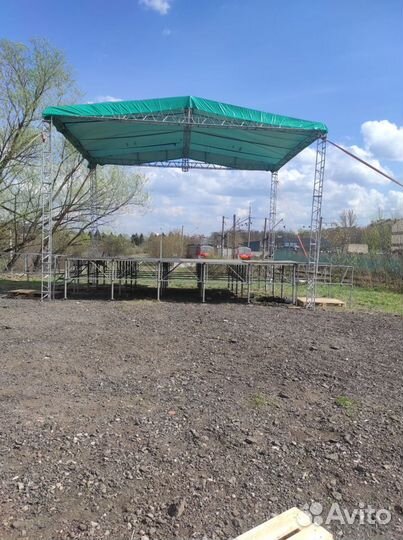Продам сцену б/у 6х4.8