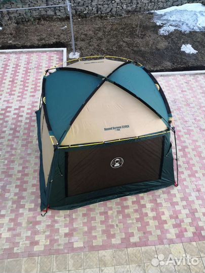 Летняя кухня coleman round screen 320ex plus