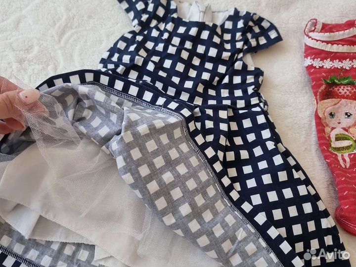 Пакет одежды на девочку 1 годик 80-86
