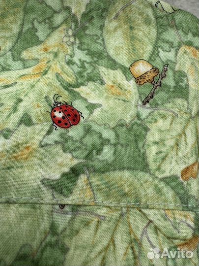 Рубашка хлопок желуди/божьи коровки