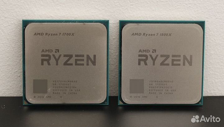 Процессор Ryzen 7 1700X, 16 потоков