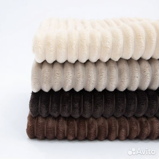 Ткань велсофт для пледов - опт от 1 рулона