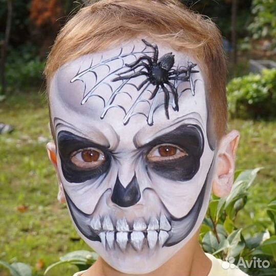 Аквагрим на Хэллоуин