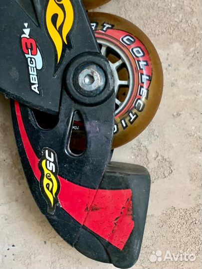 Роликовые коньки детские раздвижные