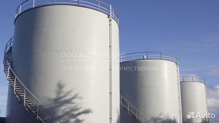 Резервуары горизонтальные