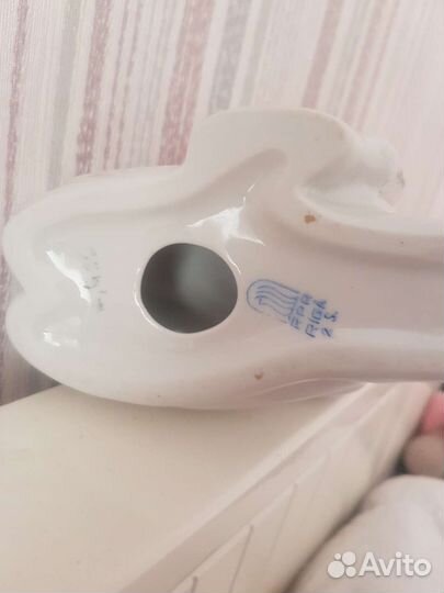 Фарфор.Рига.Лелде Девушка с тюльпаном.ссср