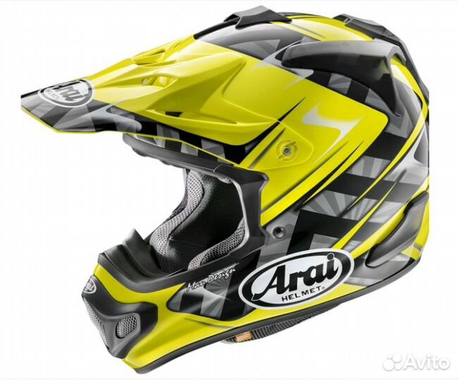 Шлем arai MX-V Scoop Yellow
