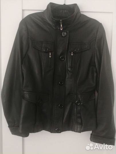 Куртка кожаная женская